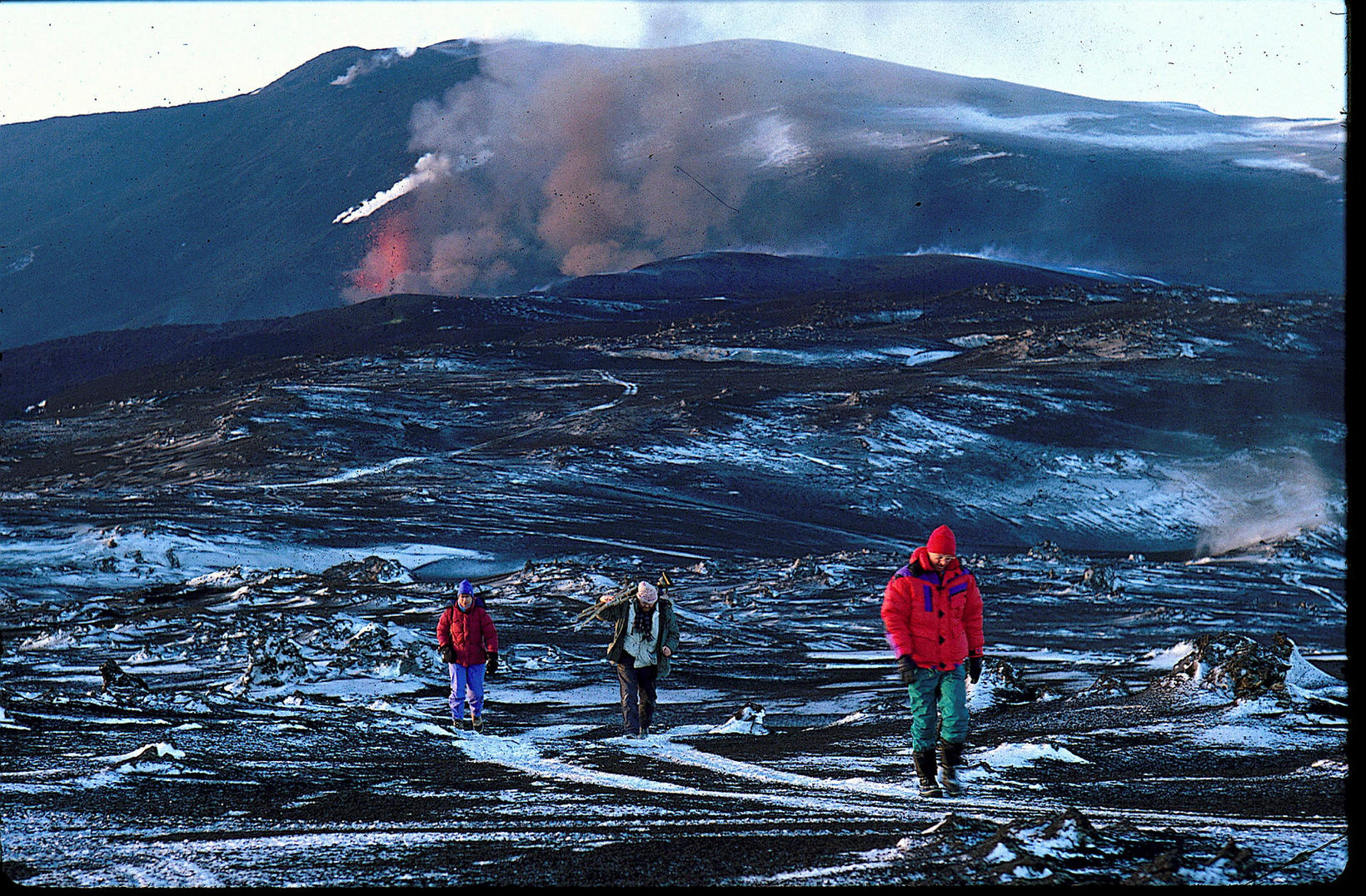 From the 1991 Hekla eruption, when lava covered an area …