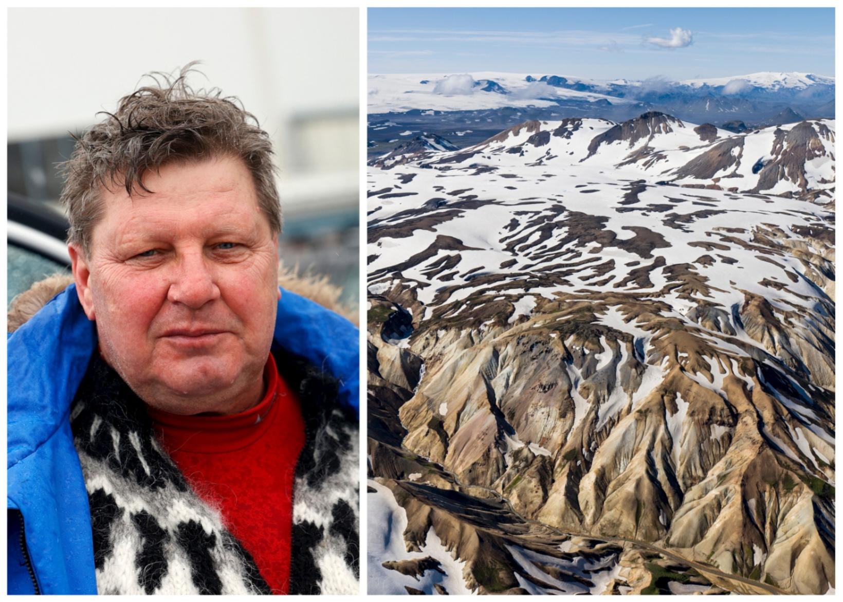The two last eruption in Torfajökul glacier were in the …