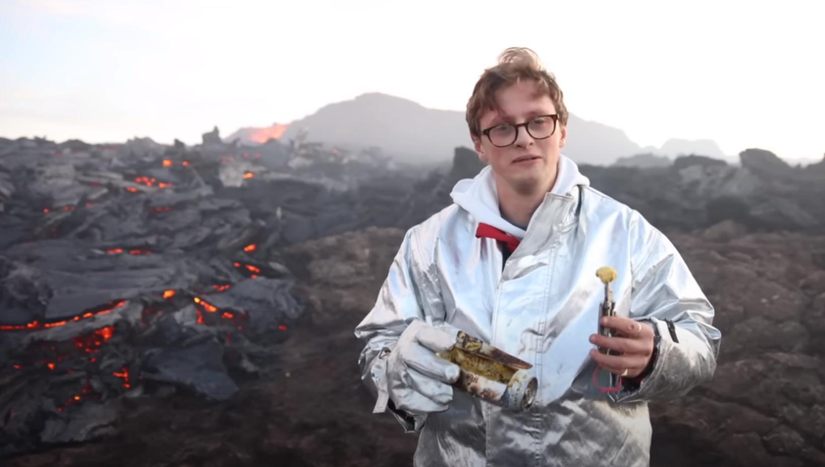 Max Fosh was well perpared for cooking his dish at …