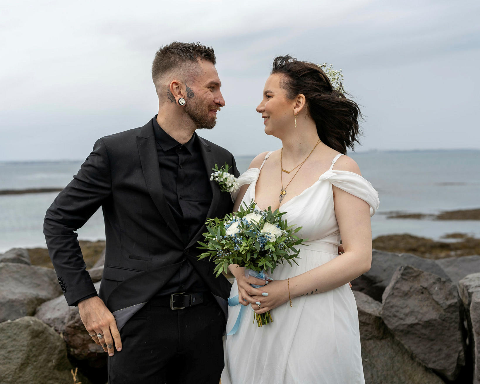Viktor og Camilla giftu sig hinn 18. ágúst síðastliðinn.