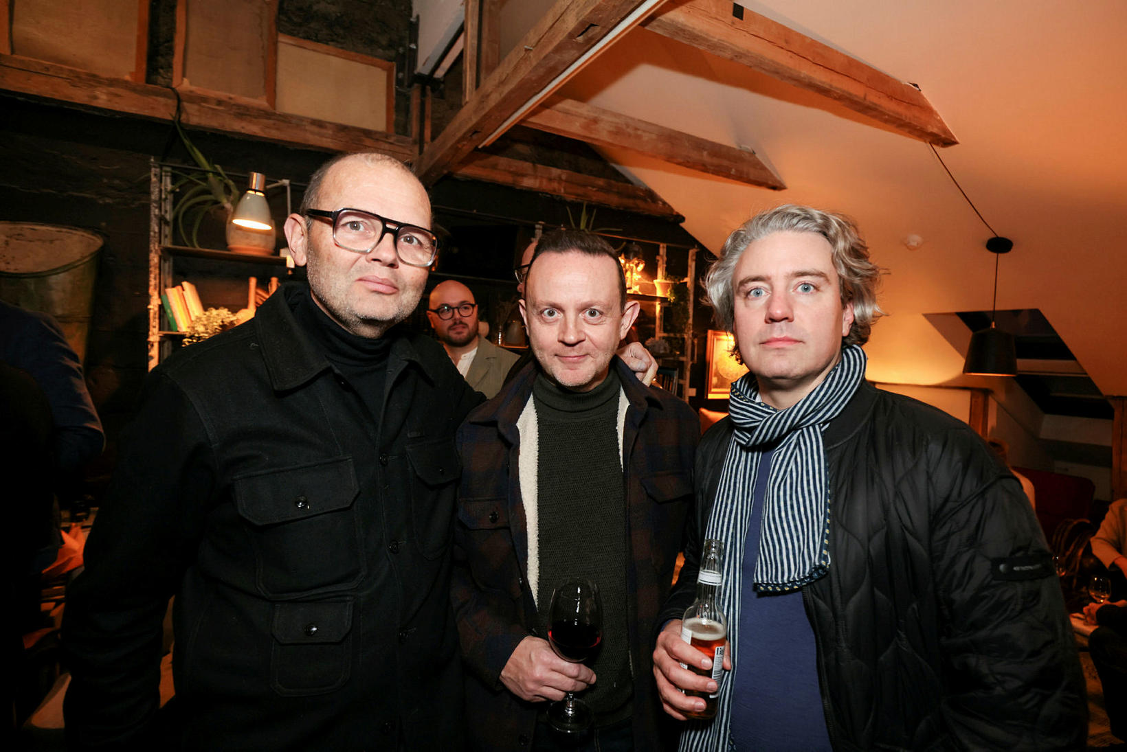 Karl Pétur Jónsson, Karl Sigurðsson og Sverrir Bollason.