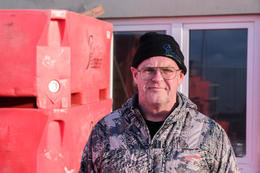 Stefán Kristjáns­son, the owner of Einhamar Seafood and a farmer.