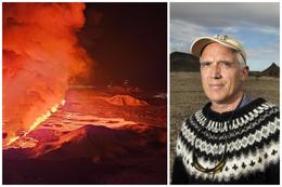 Ármann Höskuldsson, volcanologist and a professor at the University of Iceland.