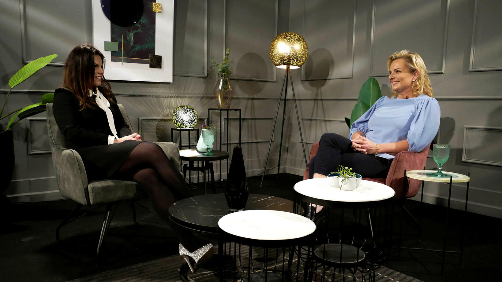 Ekta eða falsað Sigga bar saman á sýningu á dögunum …