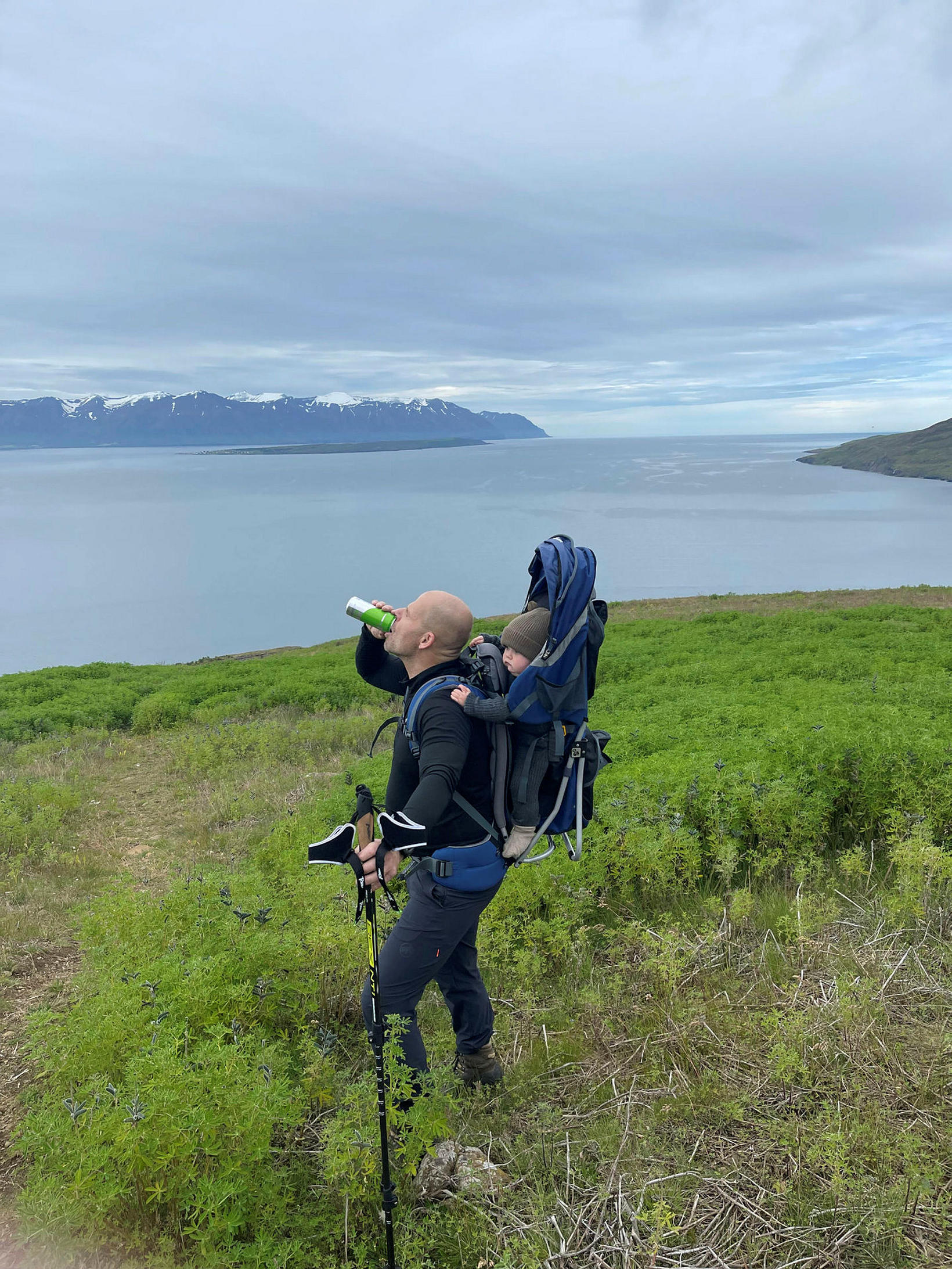 Þegar sonurinn var lítill var Karen Björg spennt fyrir því …
