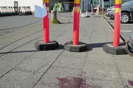 The stabbing took place on Skúlagata on Saturday evening.