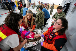 Close to 300 people participated in the defense exercise in Reykjanes yesterday.