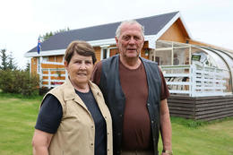 Helgi Einarsson and Bjarghildur Jónsdóttir from Grindavík.