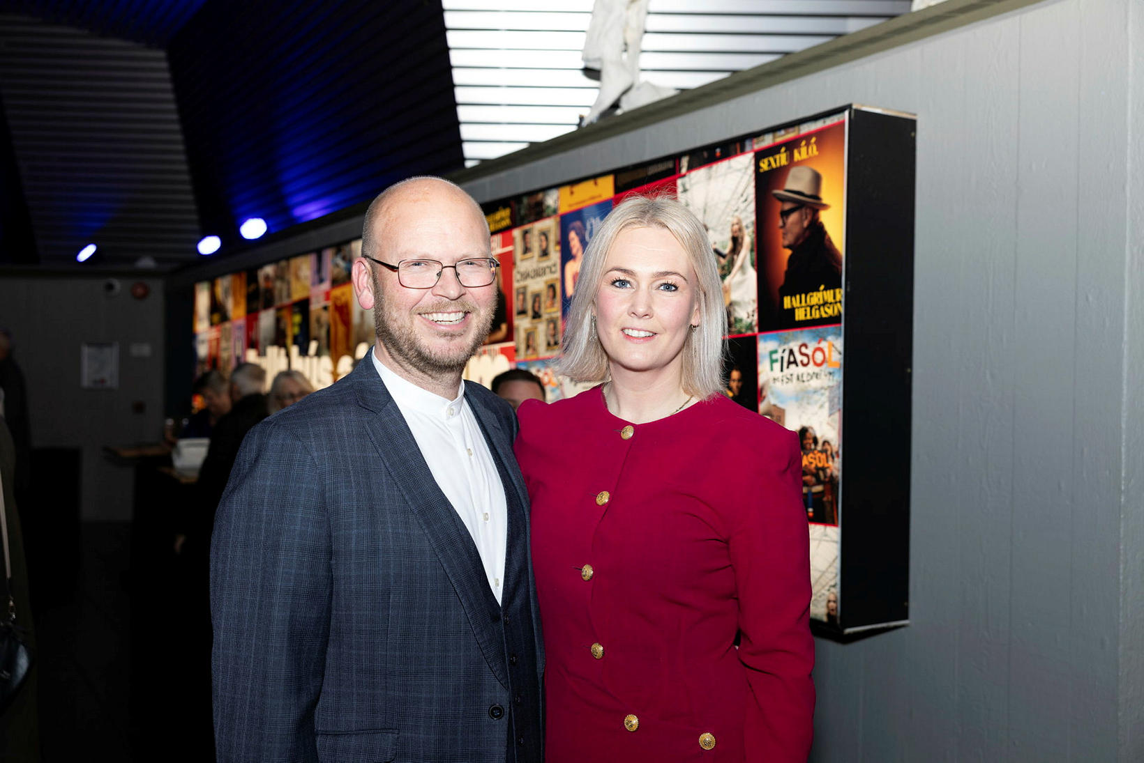 Hlynur Páll Pálsson og Helga Guðmundsdóttir.