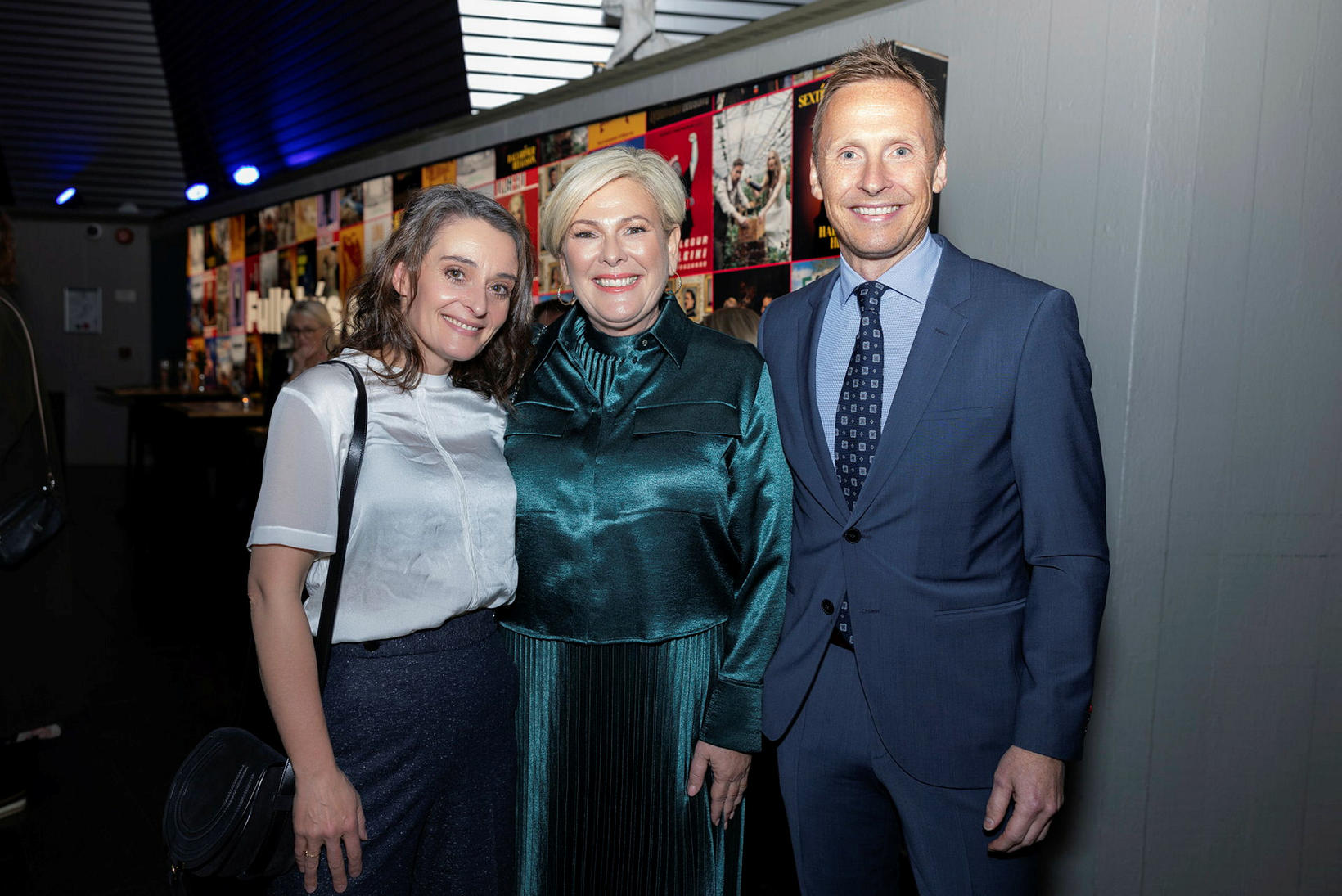 Brynhildur Guðjónsdóttir, Halla Tómasdóttir og Björn Skúlason.