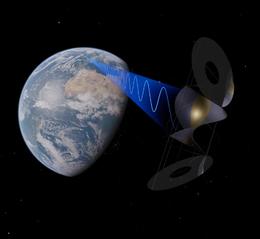 It is estimated that the first experimental power plant in an orbit around the earth will deliver 30 MW to Iceland.