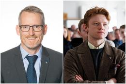 Father and son from Suðurnes are both running in the coming elections, but for different parties.