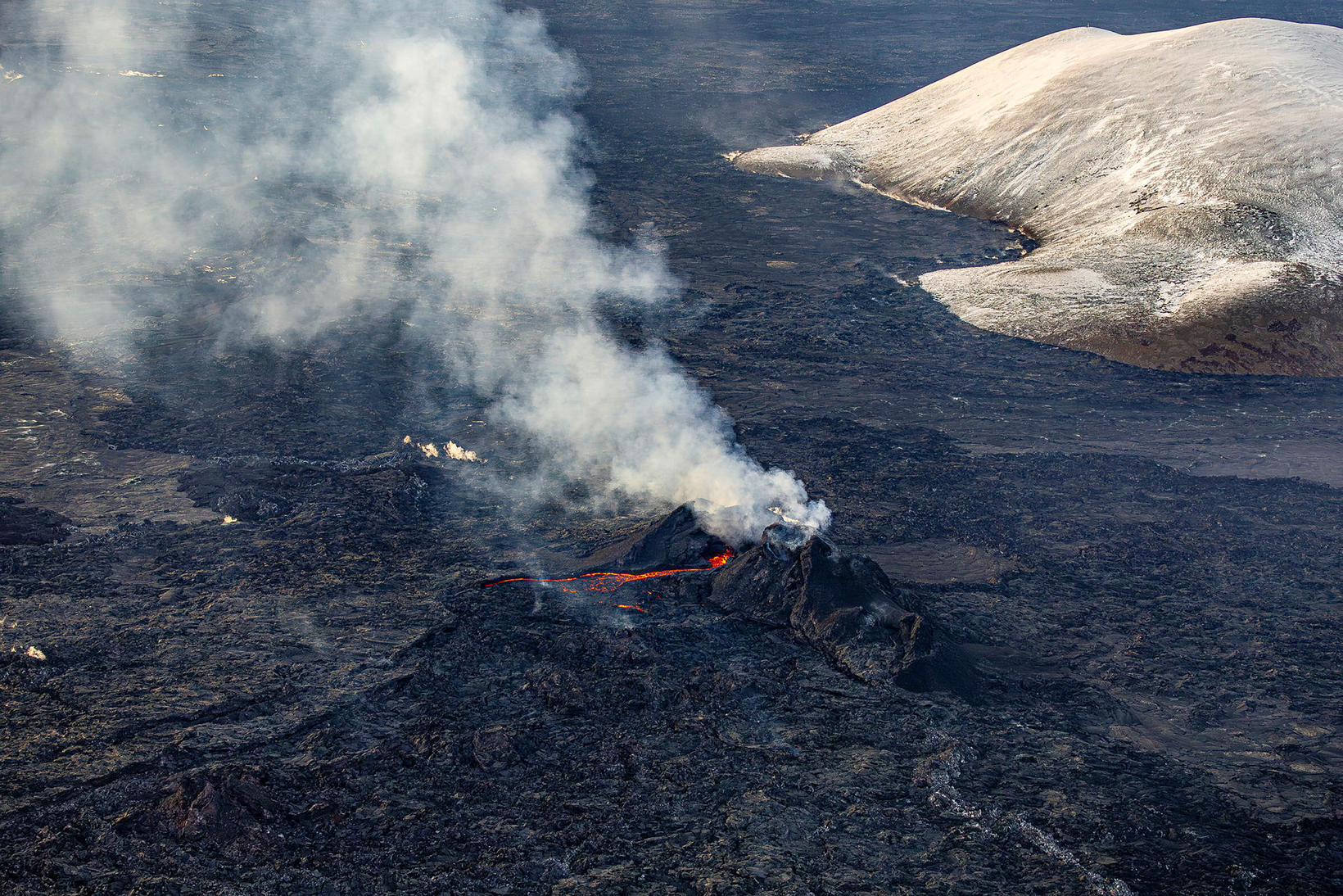 There has been considerable seismic activity at the magma chamber …