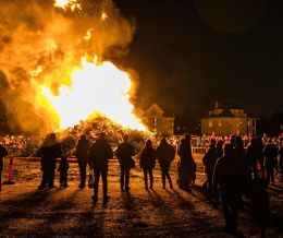 From a Thirteenth bonfire at Ægissíða in the capital.