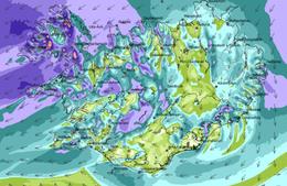 It will be windy in the north and east of the country today.