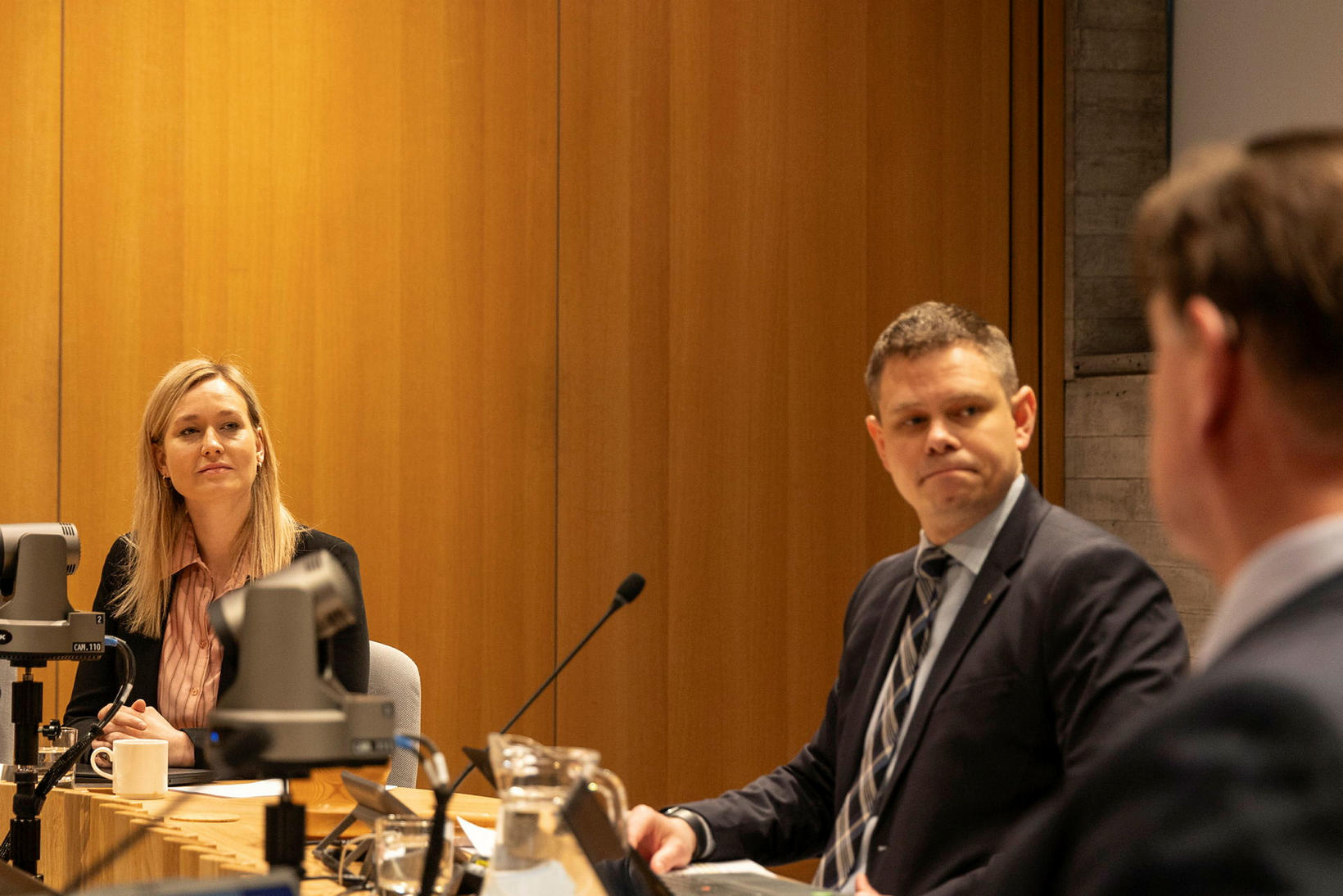 The Minister of Justice not called to an open meeting