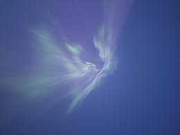 Northern Lights corona last night at 10:30 pm.