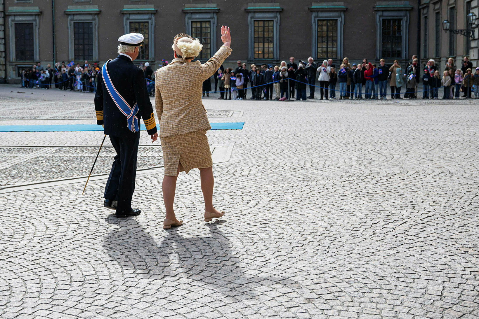 The President Halla returns the Swedish King Home