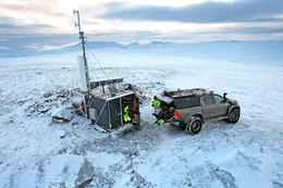 Most of the transmitters in the Westfjords need to be installed to complete the development.