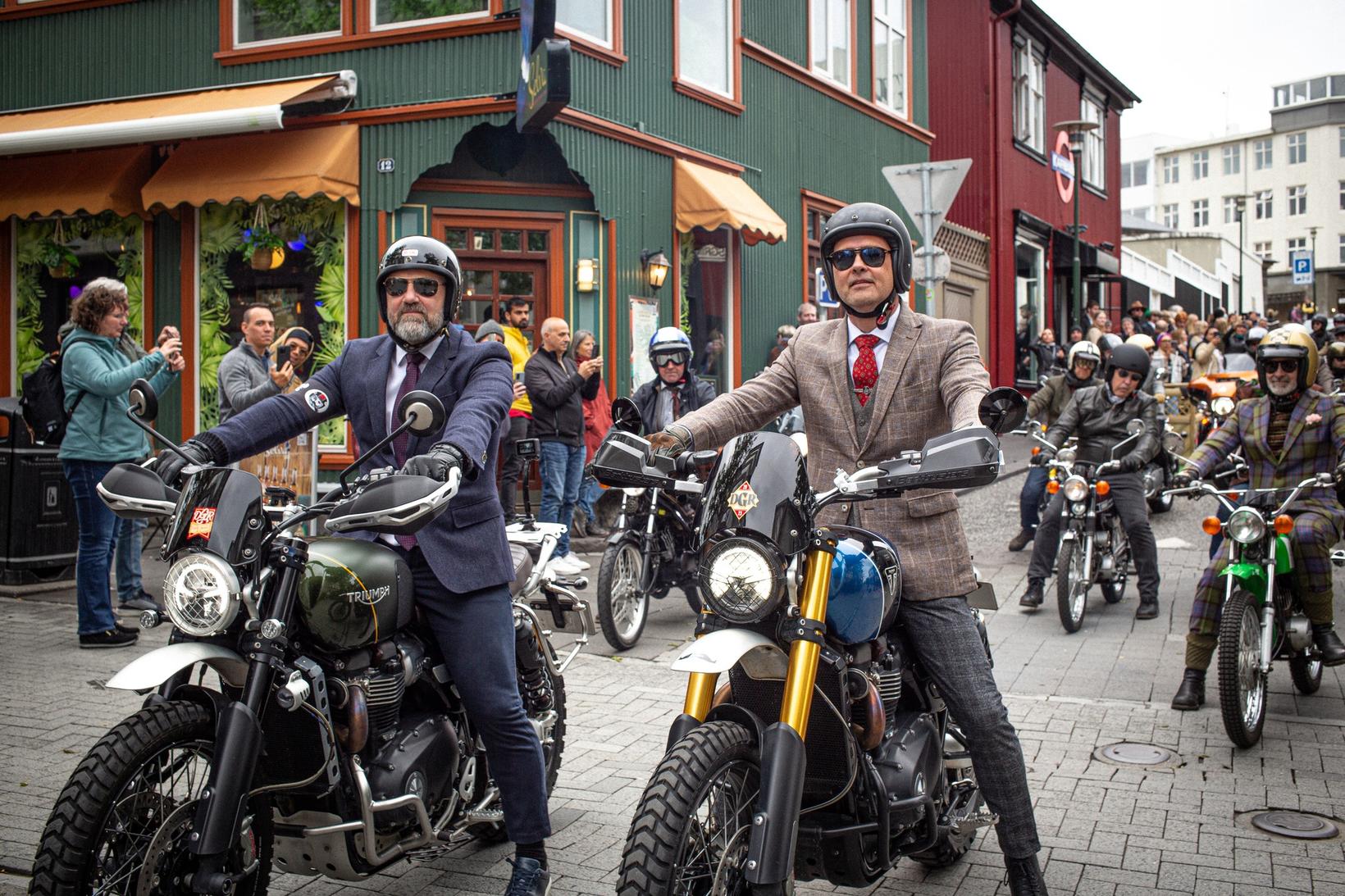 Traditions on wheels on the trip in Reykjavik