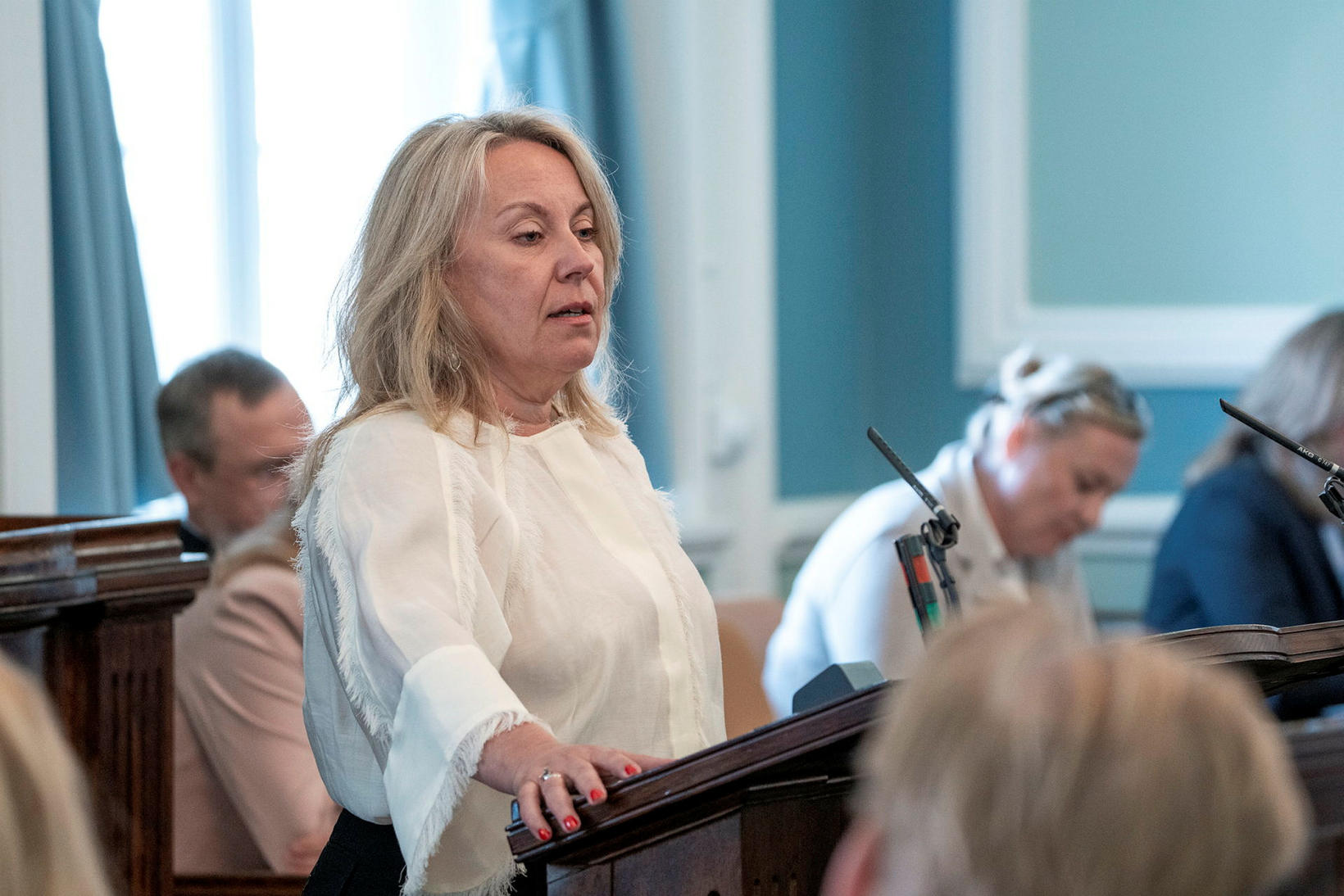 A little -heard parliamentary meeting on Sunday