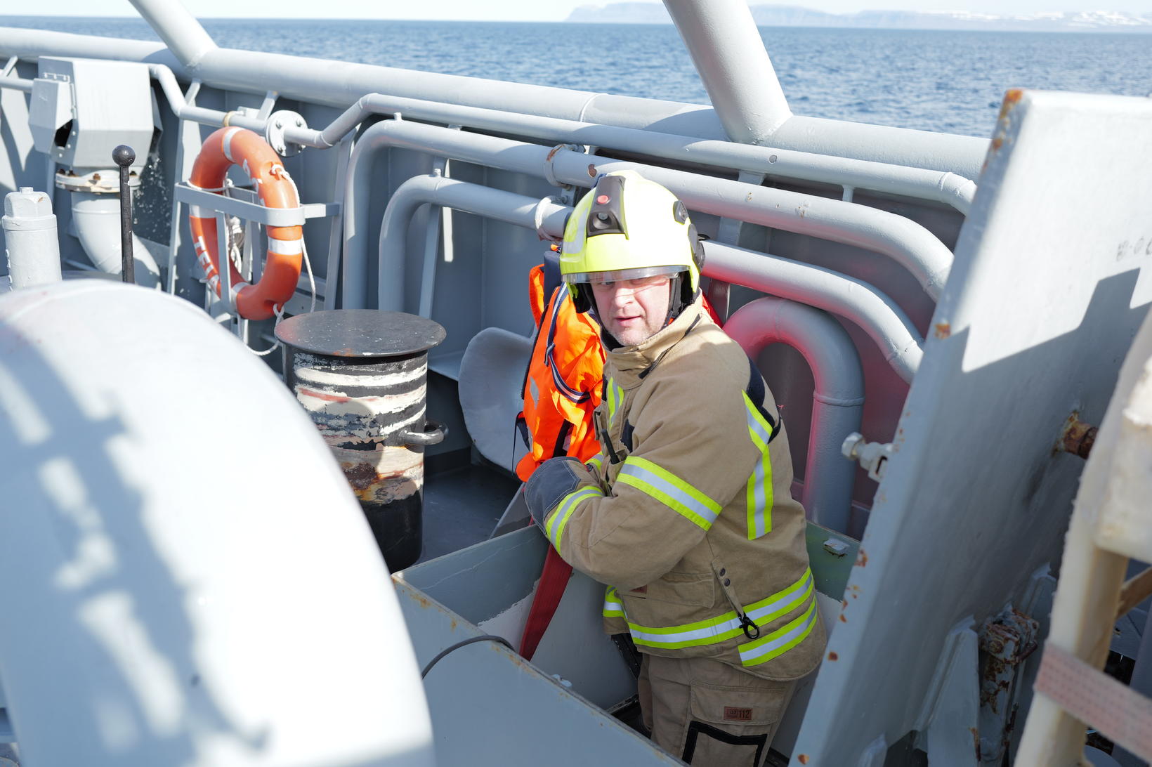 Photos: Extensive exercise at Isafjardardjup