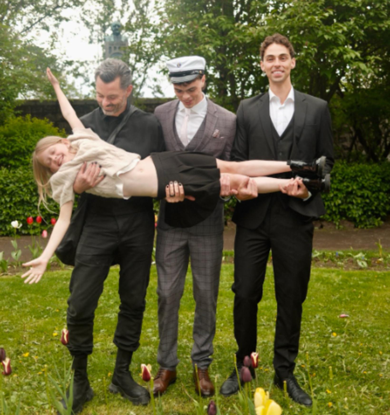 Margeir Steinar Ingólfsson, Krummi Bang og Tristan Atli Bang.