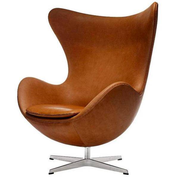 Eggið í brúnu frá Arne Jacobsen.
