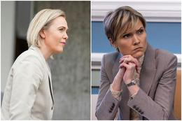 Guðrún Hafsteinsdóttir, chair of the Independence Party, and Kristrún Frostadóttir, chair of the Social Democratic Alliance and the Prime Minister of Iceland.