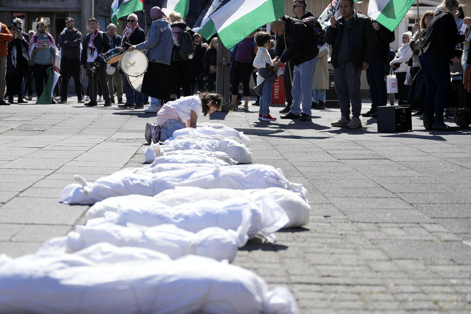 Silent go to Gaza’s reminder