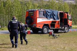 The man was found around 5 p.m. today.