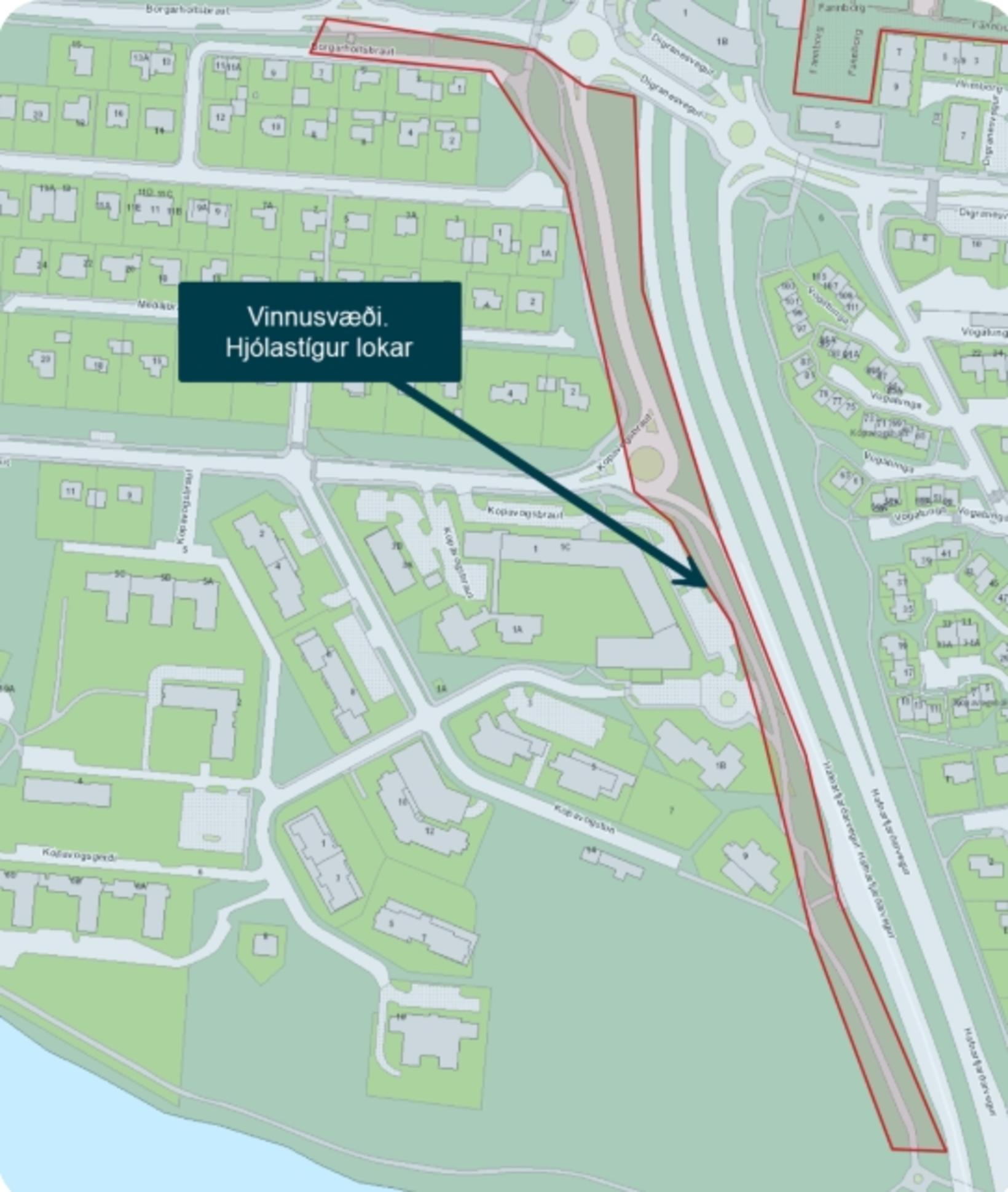 One of the most multifaceted bike paths closed for over a year