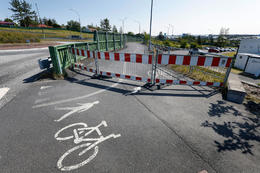 The bike path will be closed until the autumn of 2026.