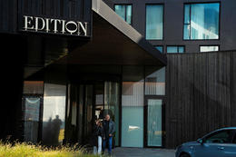 Reykjavik Edition Hotel this morning.