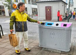 Exploring new ways to improve recycling in Reykjavík.