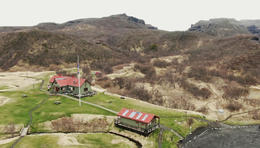 Skagfjörður Cabin in Langidalur in Þórsmörk, operated by the Iceland Touring Association.