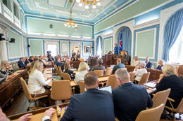 Fjórtán þingmenn fjarverandi