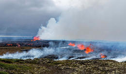 "These kinds of eruptions behave in their own way. I think it’s absolutely impossible to predict whether it will continue or stop soon - it's pure guesswork."