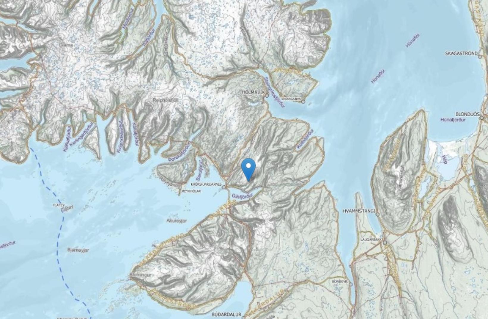 Garpsdalur er í Reykhólahreppi. Hægt er að smella á myndina …