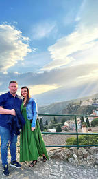 The couple, Ríkarð Svavar Axelsson and Svana Rún Símónardóttir.