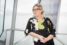 Svanhildur Konráðsdóttir, the CEO of Harpa.