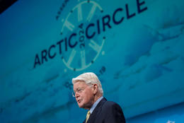 Ólafur Ragnar Grímsson at the opening of the Arctic Circle Assembly last year.