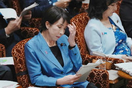 Stefnir í stórsigur japönsku járnfrúarinnar