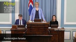 Þórunn lét miður falleg orð falla