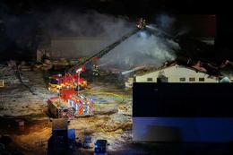 Rannsókn á eldsvoða í fjósi á lokametrum