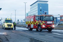 Sendu út mikið viðbragð: Reyndist falskt boð