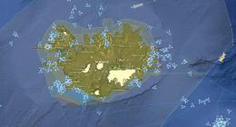 The ships were seen east of the country, and nothing indicates that they were here for any purpose other than fishing.