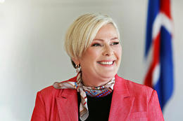 Halla Tómasdóttir, President of Iceland.