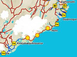 Hringvegurinn verði lokaður til morguns