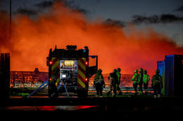 Telja sig vita orsök stórbrunans